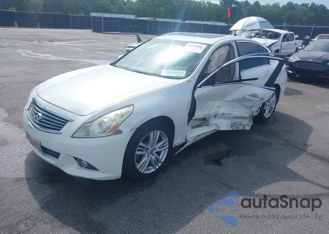 2012 Infiniti G37 Journey z USA, uszkodzony, nr VIN JN1CV6AP3CM932948
